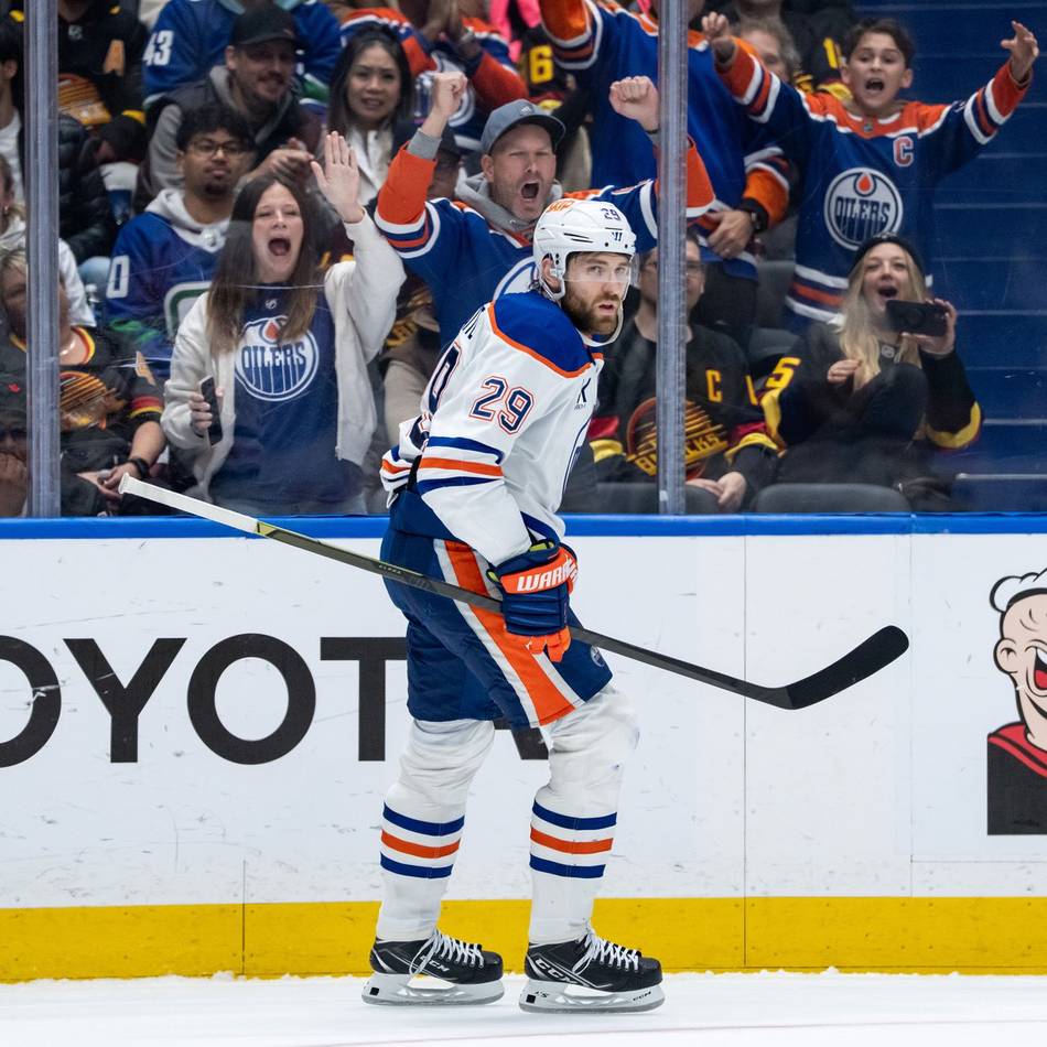 Eishockey: Zwei Draisaitl-Tore im 800. Spiel: Oilers verlieren trotzdem