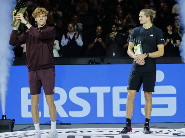 Dreisatz-Krimi in Wien: Zverev unterliegt in einem hochklassigen Finale gegen Sinner