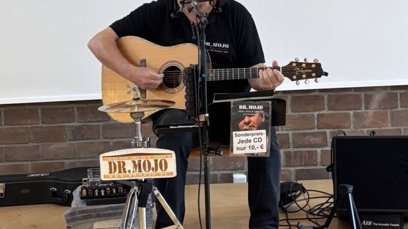 Konzert für Hospizgruppe Hückeswagen: „Dr. Mojo“ sorgt wieder für einen schönen Benefiz-Nachmittag