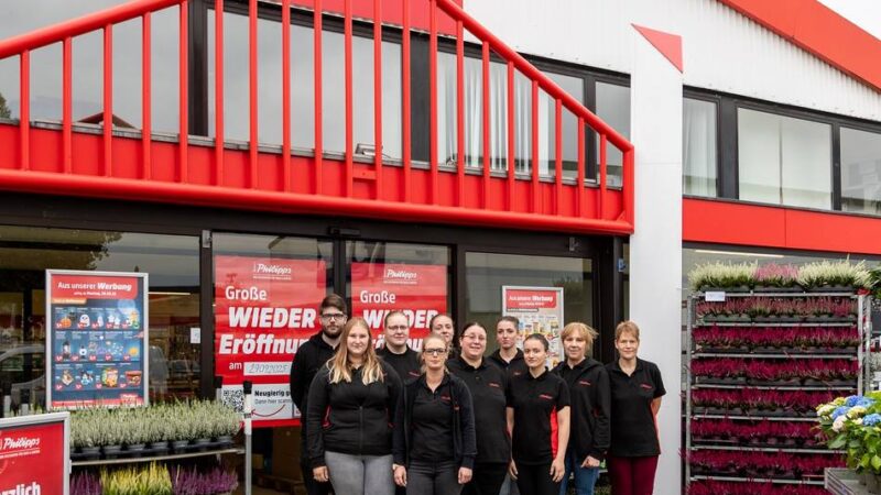 Neue Böden, neue Regalstruktur: Thomas Philipps in Goch hat nach Umbauarbeiten wieder geöffnet