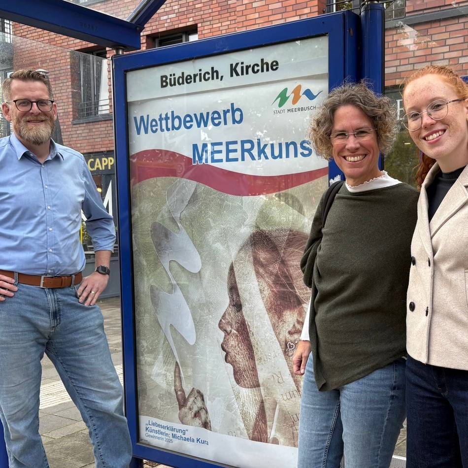 Kultur in Meerbusch: Leuchtende Liebeserklärung siegt beim Kunstwettbewerb
