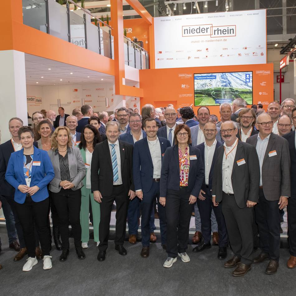 Auf internationalem Parkett: Kreis Kleve wirbt auf Immobilienmesse Expo Real um Investoren