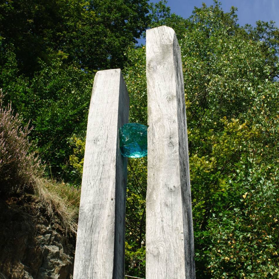 Appell der Stadt Hückeswagen und des Künstlers: Kunstwerk „Licht“ an der Wupper-Vorsperre zerstört