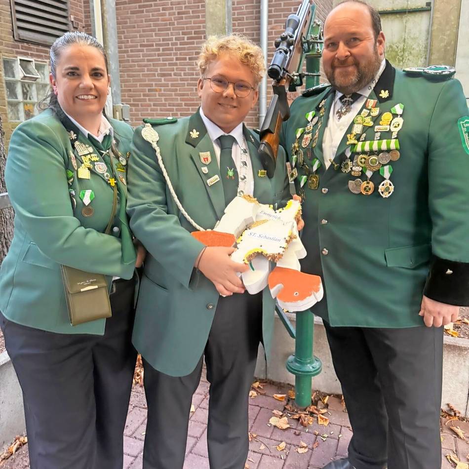Brauchtum in Emmerich: Sebastianer haben neuen Herbstkönig