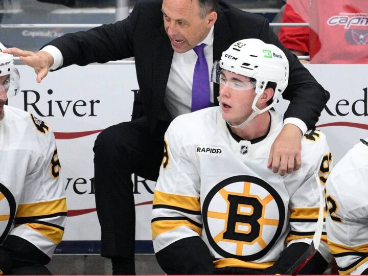 3:1 gegen Washington: Sturm holt mit Boston ersten Sieg als NHL-Chefcoach