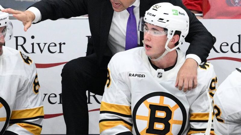 3:1 gegen Washington: Sturm holt mit Boston ersten Sieg als NHL-Chefcoach