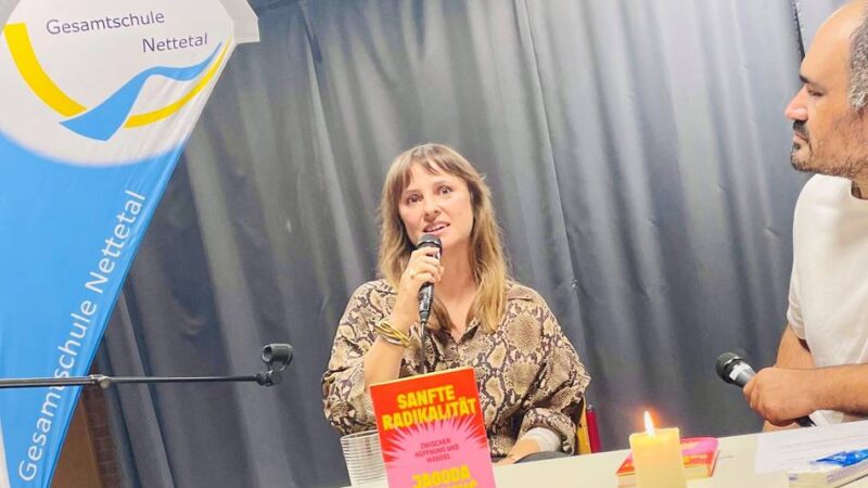 Finale des Literaturfestivals in Nettetal: Jagoda Marinić macht Mut, die eigenen Träume zu leben