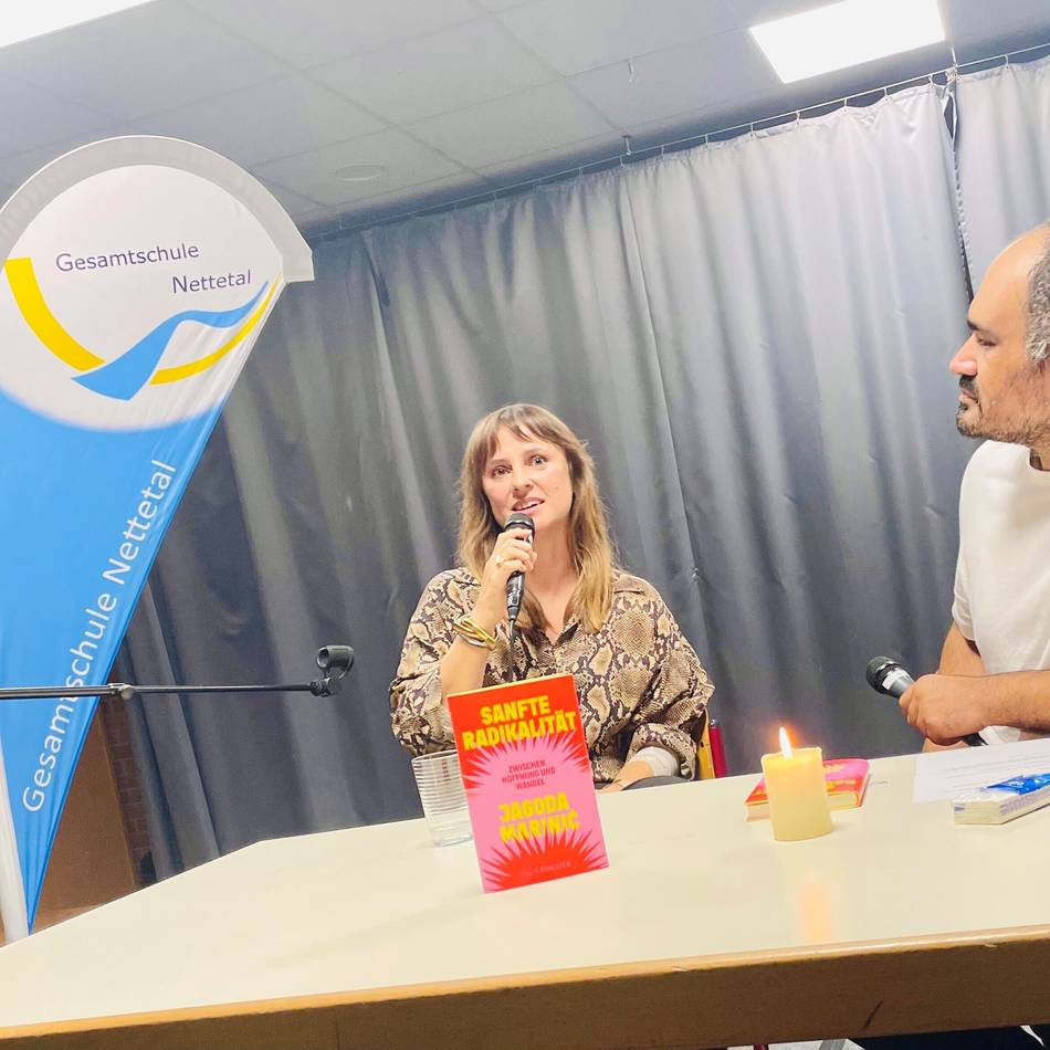 Finale des Literaturfestivals in Nettetal: Jagoda Marinić macht Mut, die eigenen Träume zu leben