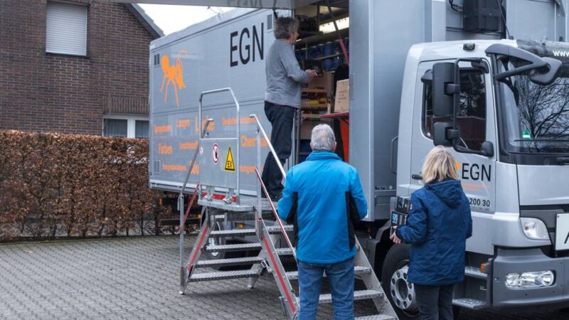 Entsorgung in Dormagen: Schadstoffmobil sammelt wieder Sondermüll ein
