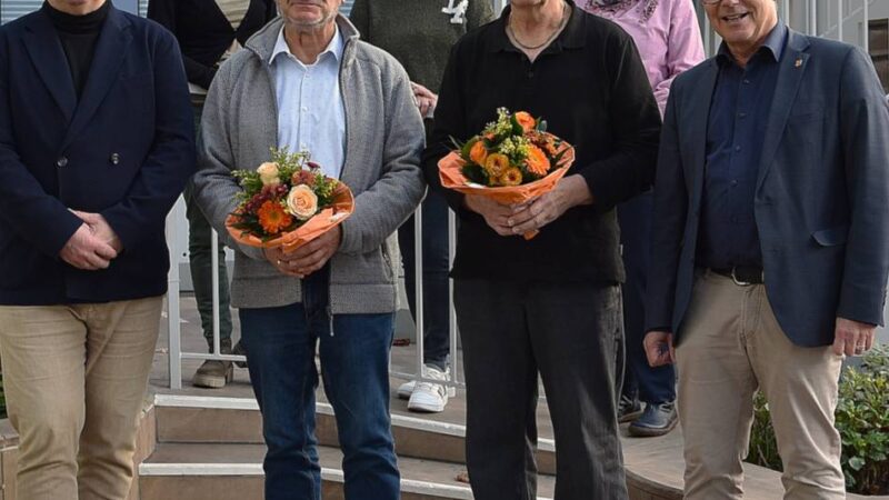 Mitarbeiter der Stadt Rheiberg: Zwei Urgesteine des DLB gehen in den Ruhestand