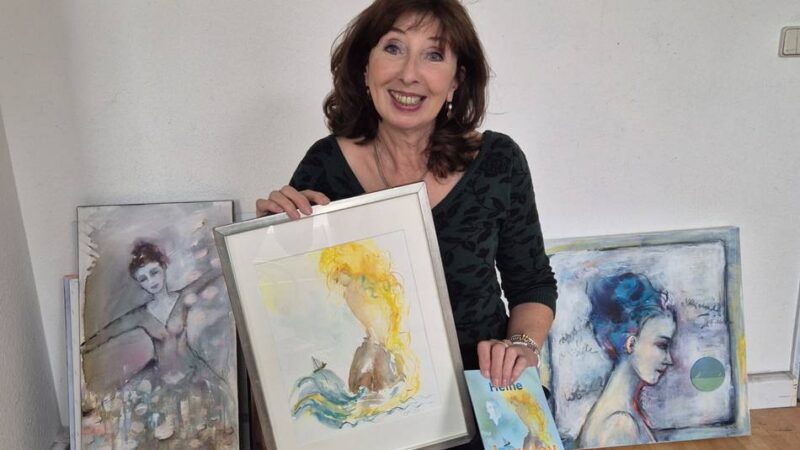 Neusser Künstlerin: Märchenhafte Aquarelle schmücken neuen Heine-Band