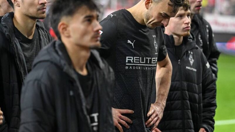 Realität Abstiegskampf: Bitte sorgen Sie sich um Borussia Mönchengladbach!