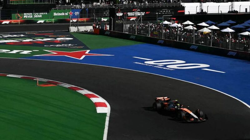 Titel-Dreikampf in der Formel 1: McLaren-Pilot Norris gewinnt in Mexiko und übernimmt die WM-Führung