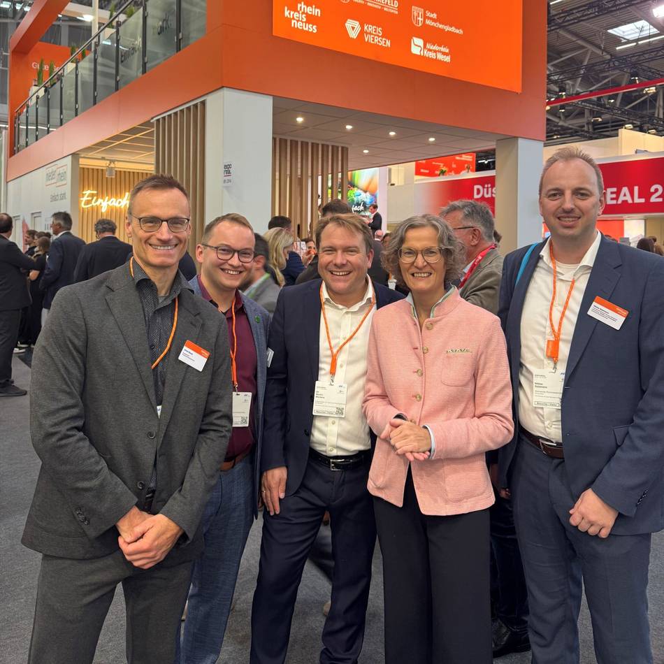 Bei der Expo Real 2025: Rommerskirchener Delegation wirbt in München