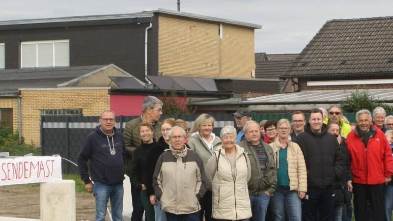 Stadt Viersen sagt, ihr seien die Hände gebunden: Anwohner wollen gegen neuen Funkmast kämpfen