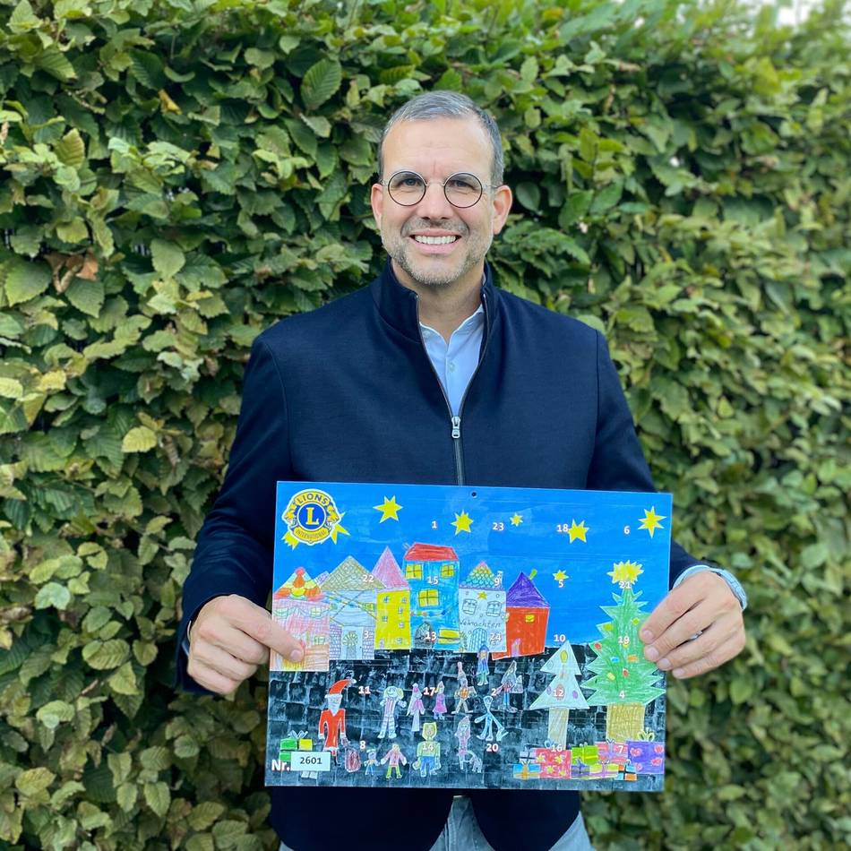 Aktion in Grevenbroich: Lions Club verkauft wieder Adventskalender für den guten Zweck