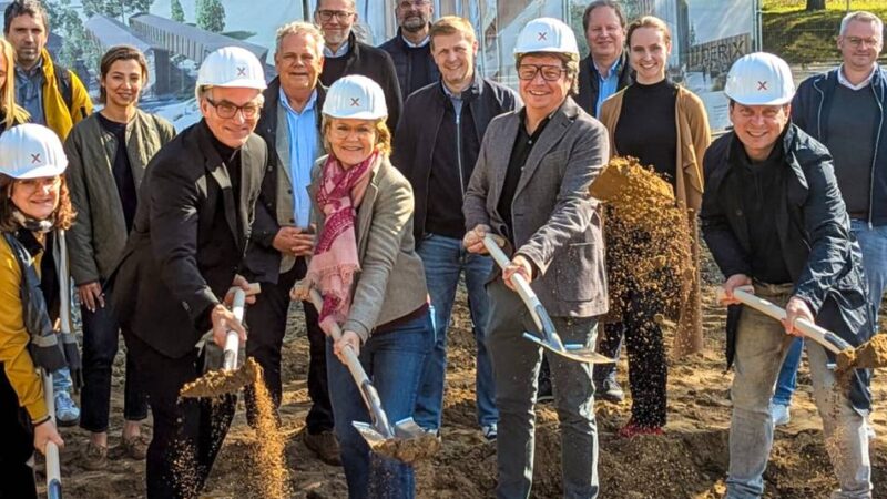 Spatenstich in Niederkrüchten: Wegweisender Neubau der Firma Derix