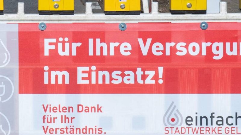 Acht Wochen Bauzeit: Stadtwerke erneuern Leitungen in Lüllingen