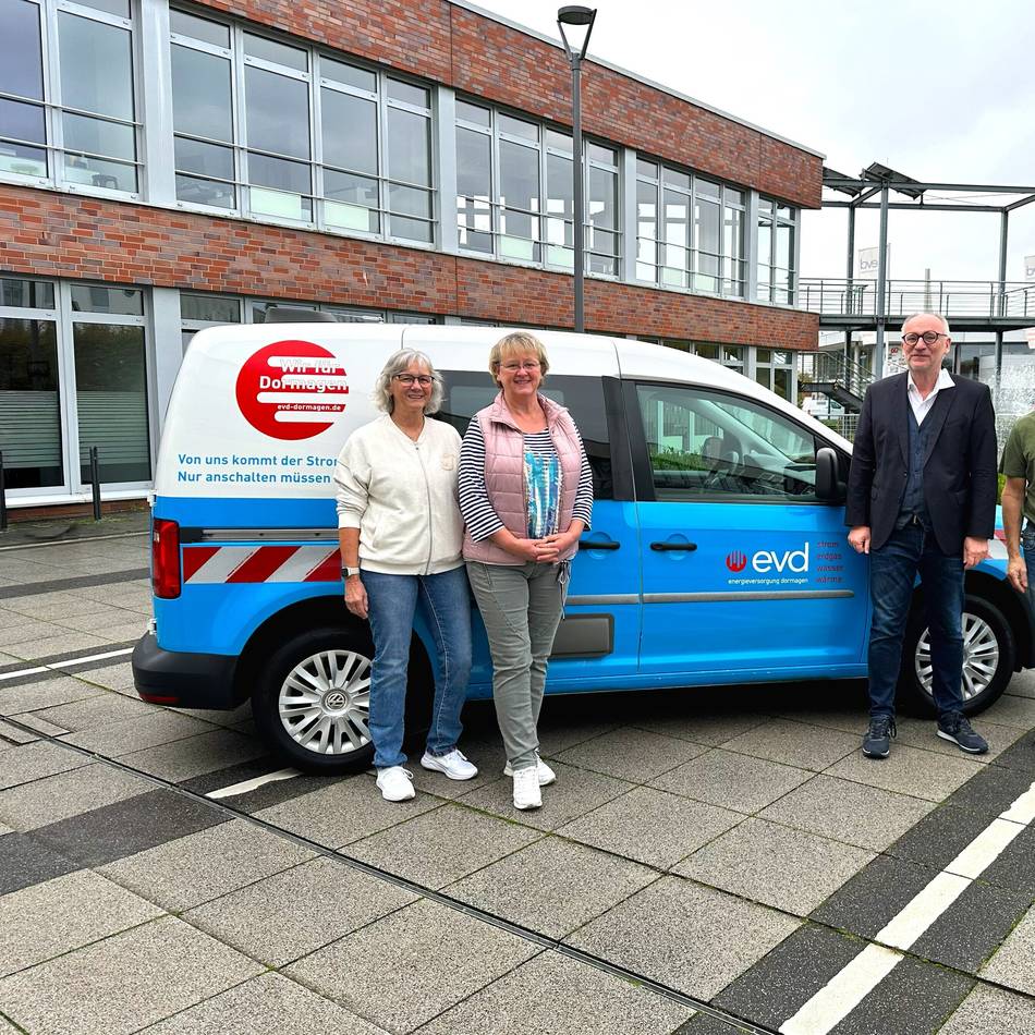 Dormagener Ehrenamtliche: Neues Auto für die Lebensmittelretter