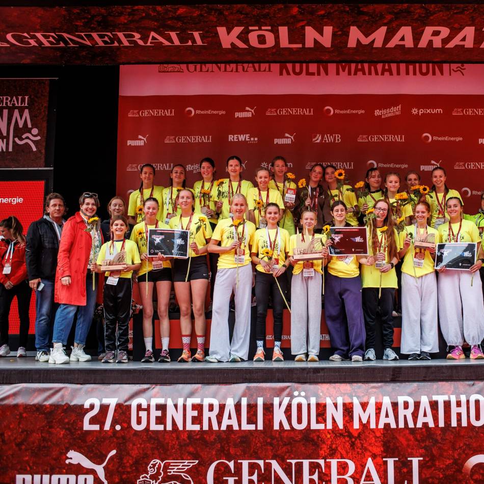 Dormagener Schule erfolgreich: NGK-Staffeln dominieren den Köln-Marathon