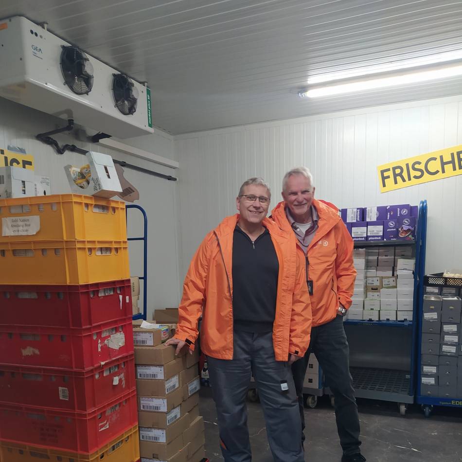 Lebensmittel für Menschen in Armut: Soforthilfe ermöglicht Tafel Xanten die weitere Unterhaltung von Kühlgeräten