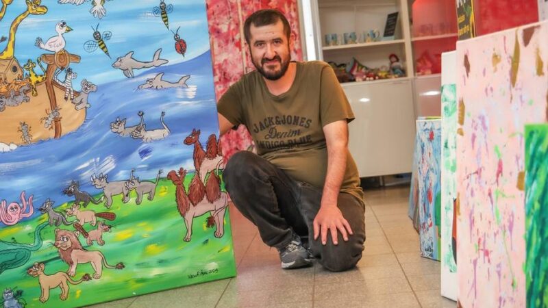 Der Kaarster Maler Necati Özen im Portrait: „Bitte lasst mich endlich einfach ein Künstler sein“