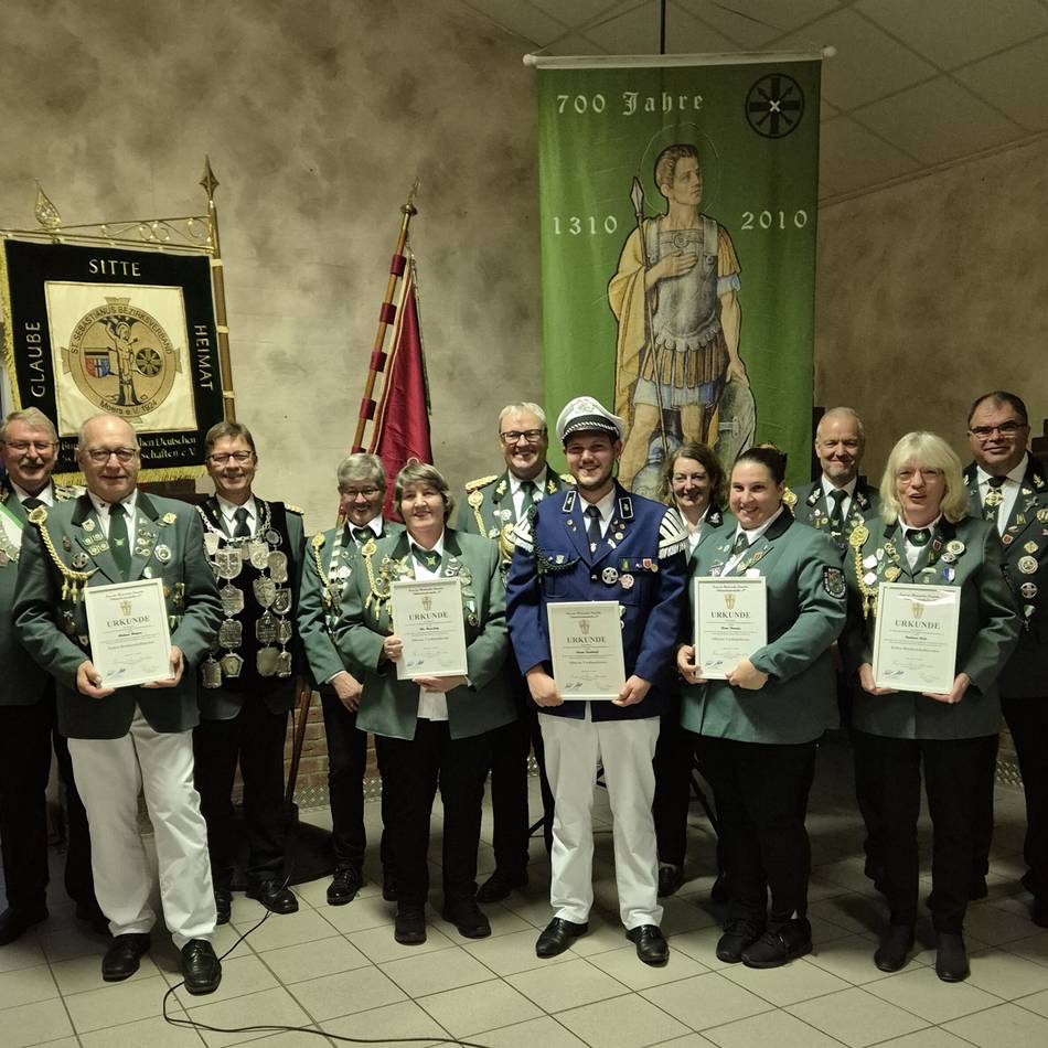 Birtener Verein feiert Patronatsfest: St.-Viktor-Bruderschaft ehrt treue und verdiente Mitglieder