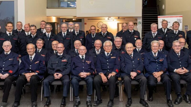 Insgesamt 2265 Jahre im Einsatz: Erkelenzer Feuerwehr ehrt verdiente Kameraden