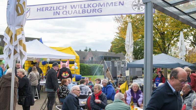 Wiederholung ist geplant: Dorffest in Qualburg mit guter Laune und viel Gesang