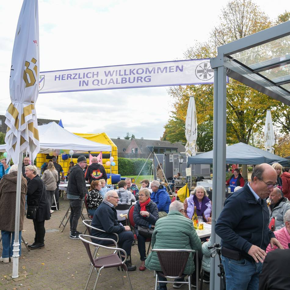 Wiederholung ist geplant: Dorffest in Qualburg mit guter Laune und viel Gesang
