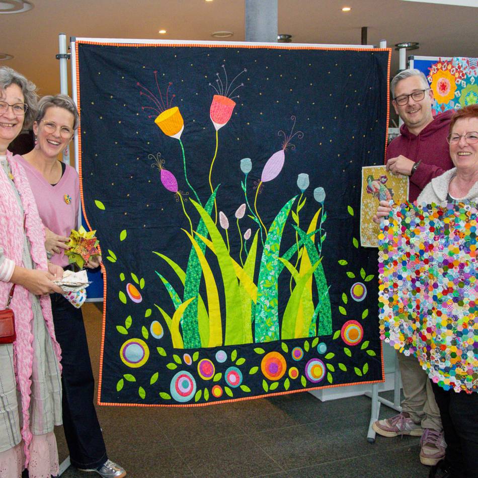 Meet `n‘ Patch bringt Farbe nach Erkelenz: Bunte Stoffe, große Leidenschaft