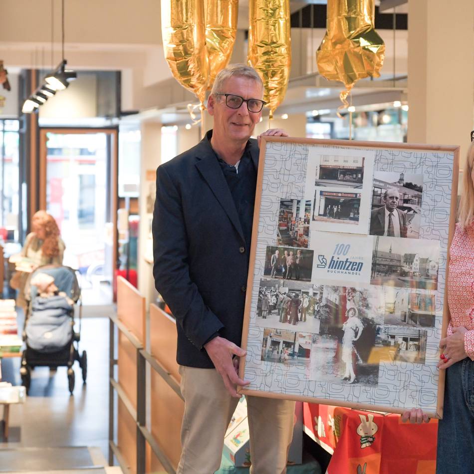 100 Jahre Buchhandlung Hintzen in Kleve: „Mit den großen Ketten wollen wir nicht mithalten“