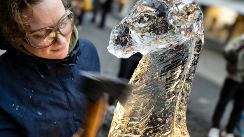 Kunstnacht in Leverkusen: Kreativ und löwenstark