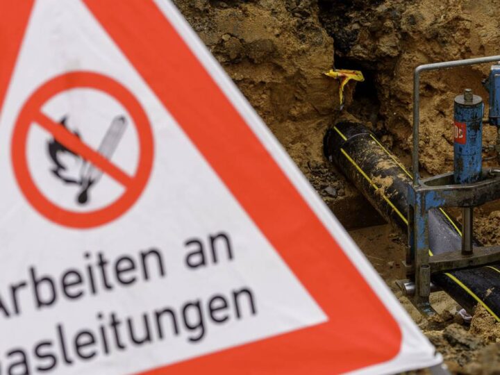 Baustelle in Düsseldorf: Gasleitung in Rath konnte nun repariert werden