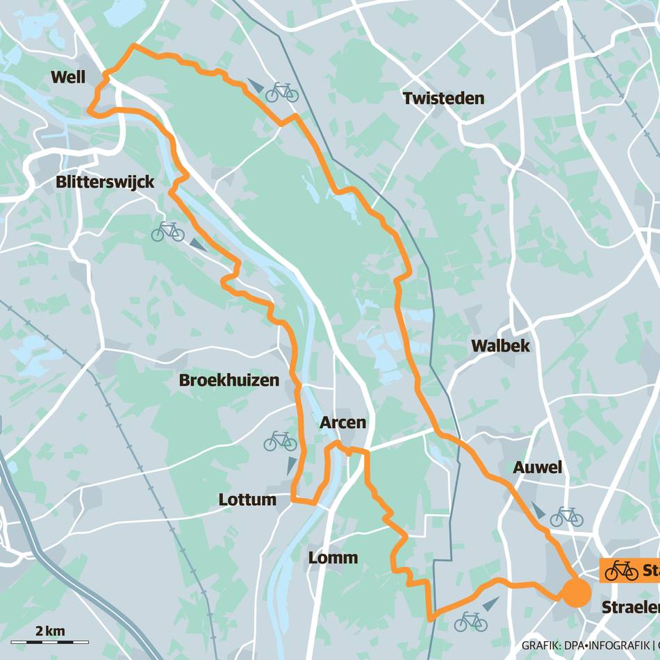Radtour-Tipp: Mit der Fiets durchs Limburger Land