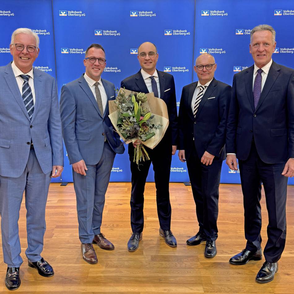 Kreditinstitut im Oberbergischen Kreis: Künftiger Vorstand der Volksbank Oberberg steht fest