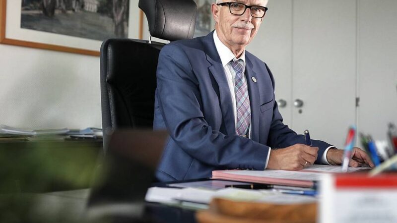 Landrat Thomas Hendele verabschiedet sich: „Als Allererstes werde ich ausschlafen“