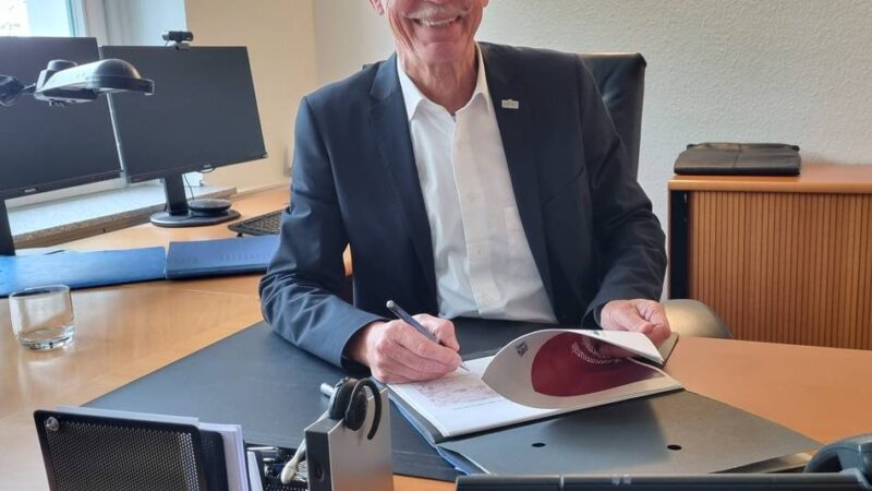 Jüchener Bürgermeister Zillikens blickt auf Amtszeit zurück: „Ich kann zufrieden in den Spiegel schauen“