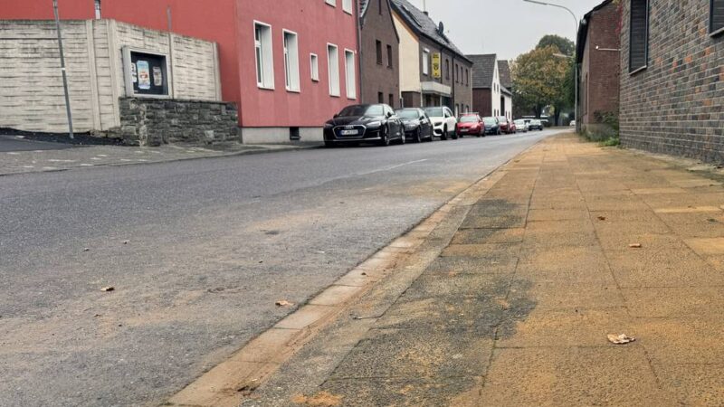 Bauarbeiten in Rommerskirchen: Schmutz und Co. – Glasfaser-Ausbau sorgt für Ärger