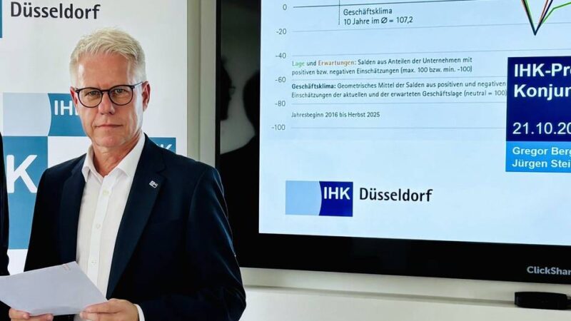 Konjunkturbericht der IHK: Wirtschaftslage im Kreis Viersen ist trüb