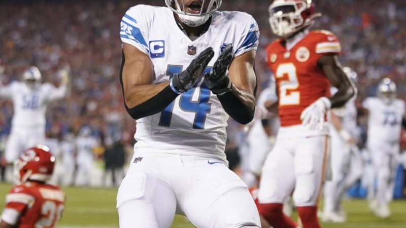 Niederlage in der NFL: Amon-Ra St. Brown weiß selber: „Den muss ich fangen“