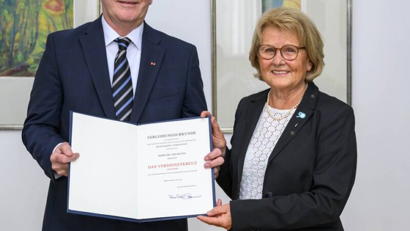 Ein Leben für das würdevolle Sterben: Bundesverdienstkreuz für medizinischen Pionier aus Dormagen