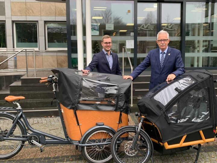 Förderprogramm für mehr Umweltfreundlichkeit: Kreis fördert den Kauf von Lastenfahrrädern