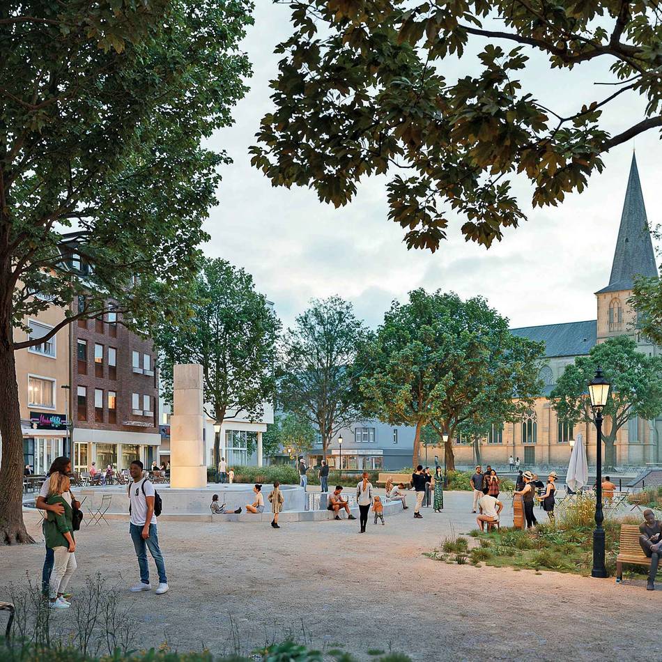Innenstadt von Mönchengladbach: Alter Markt  – wann der Umbau losgeht