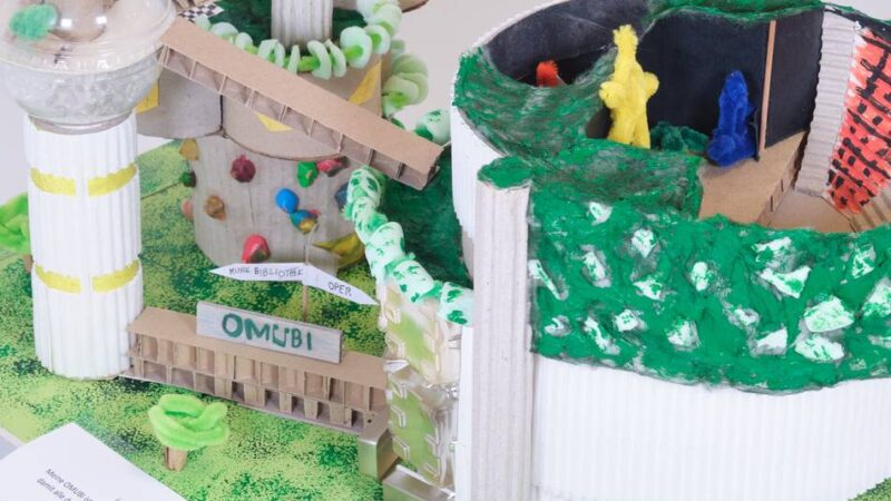 Bis zum 14. Oktober in Düsseldorf: So stellen sich Kinder das Opernhaus der Zukunft vor – 200 Modelle werden ausgestellt