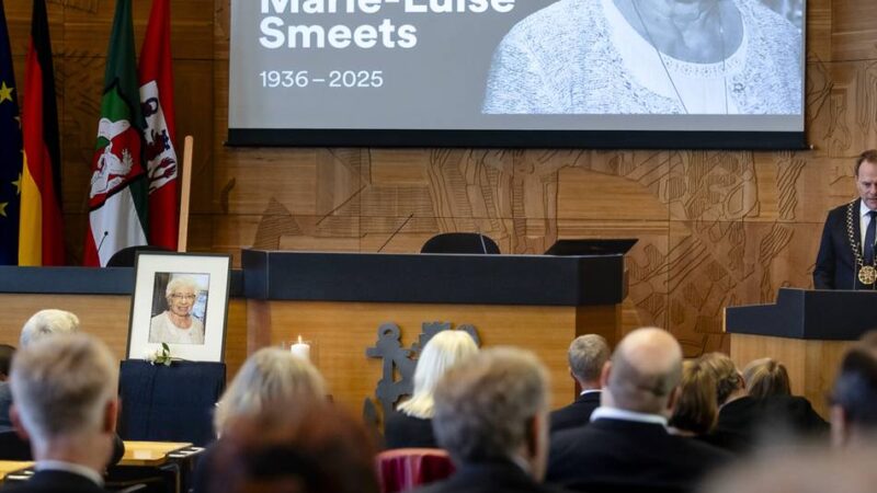 Mit 89 Jahren am Wahltag verstorben: Politiker und Stadtgesellschaft gedenken Ehrenoberbürgermeisterin Marlies Smeets – „ein weibliches Vorbild“