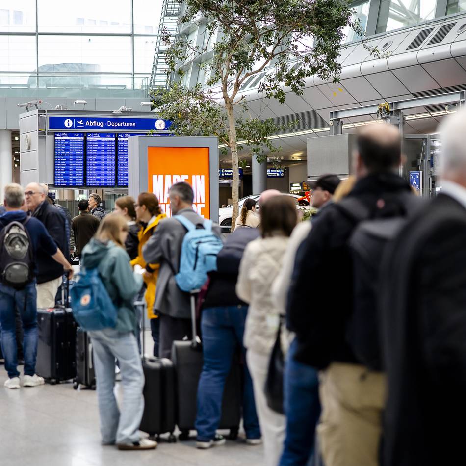 Ferienbeginn in NRW: So lief der Start in die Herbstferien am Düsseldorfer Flughafen