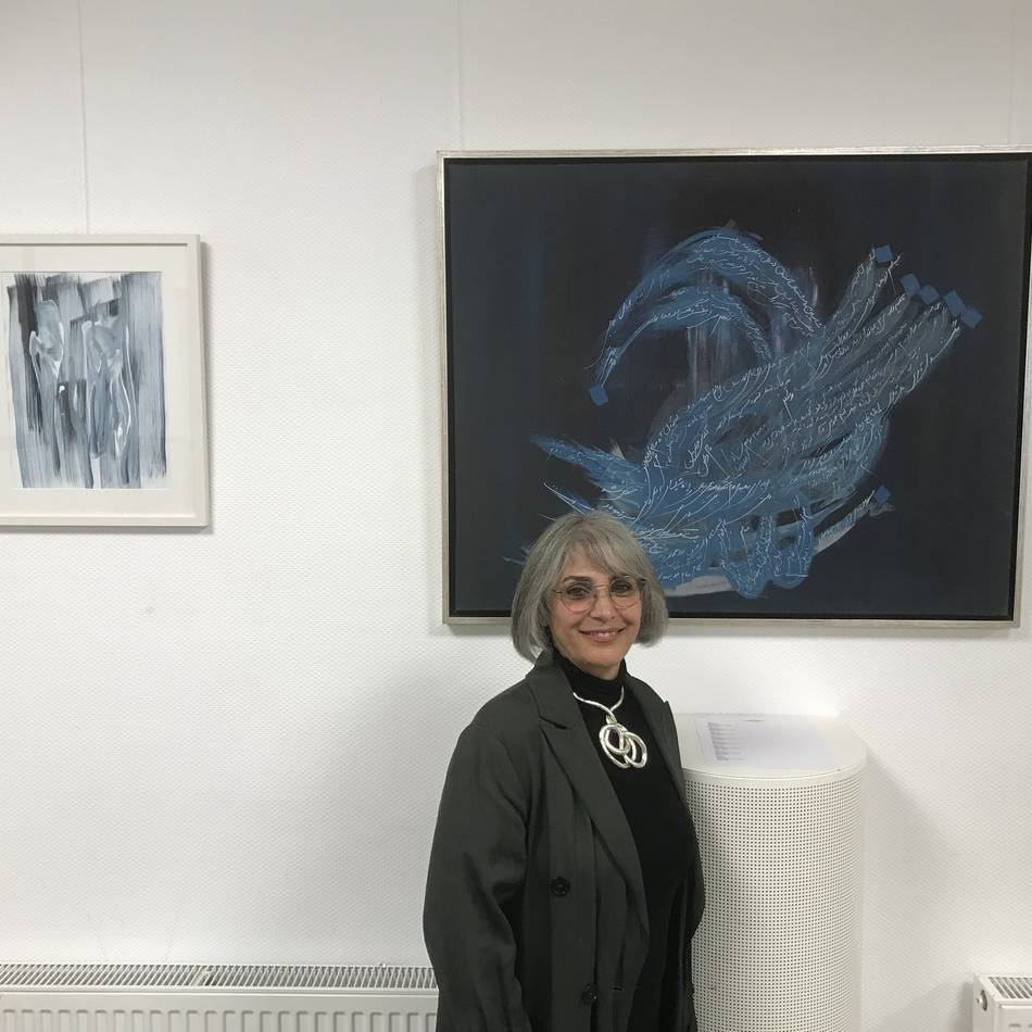 „Schriftbilder“ im Kultur-Haus Zach in Hückeswagen: Wenn Schrift zum Mittelpunkt der Kunst wird