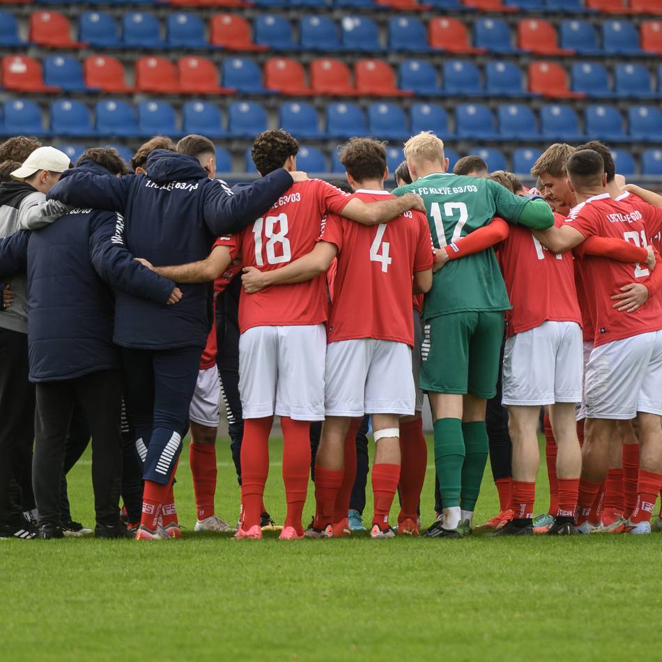 Schlusslicht in der Fußball-Oberliga: Darum könnte der 1. FC Kleve den Klassenerhalt wie eine Meisterschaft feiern