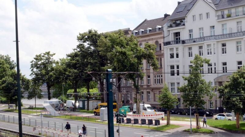 Baustellen in Düsseldorf: Kanalsanierung am Luegplatz geht in die entscheidende Phase